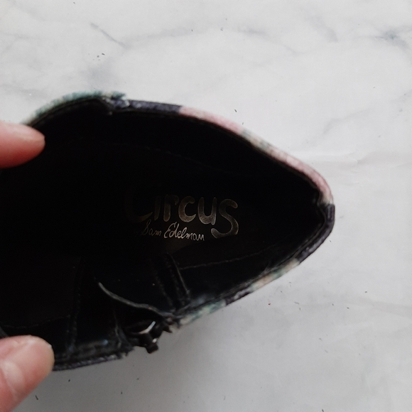 Circus by Sam Edelman Floral Velvet Vikki Booties - Picture 7 of 7